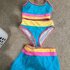 Colorful Women's Bikini Set
